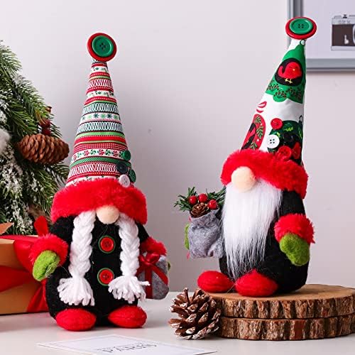 גמדי חג מולד רומינביים, קטיפת גנום לחג המולד, קישוטים של Chritsmas, מתנות לעיצוב חג המולד לילדים מבוגרים