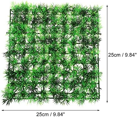 אקווריום מלאכותי פלסטיק דשא, אקווריום קישוטי דשא לאקווריום נוף צמחי קישוט, ירוק