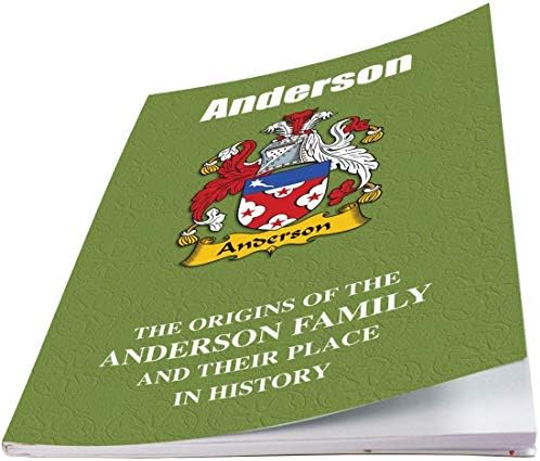 אני Luv Ltd Anderson Angerson Anglish Family History History עם עובדות היסטוריות קצרות
