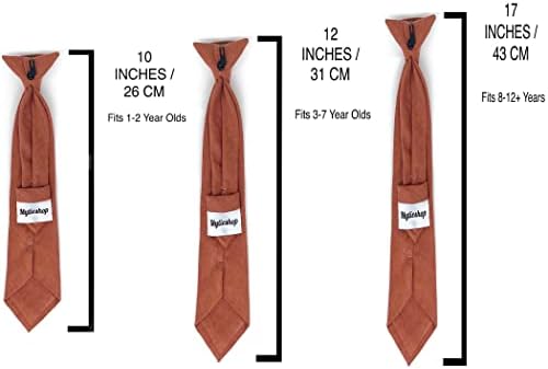 בני קליפ על עניבת-קליפ על עניבות לילדים וילדים גילים 1-13 מ מיטיסופ נהדר עבור טבעת בנים, דף בנים, בנים