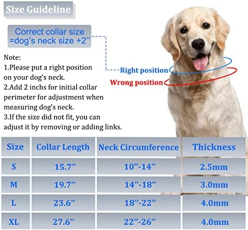 אין צווארון כלבים משיכה, צווארון שחרור לכלבים גדולים בינוניים קטנים, צווארון קמצוץ לכלבים עם אבזם שחרור