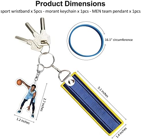 כדורסל סיליקון - צמיד כדורסל-כוכב מחזיק מפתחות, ספורט כוכב חתימה גומי צמידים לגברים, אביזרי כדורסל ספורט