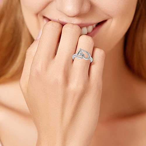 2023 חדש לב מתנה אמא של יום אמא שלי טבעת נשים שלי עגילי מלאך אותיות תכשיטי הוא טבעות מערבי תכשיטי עבור