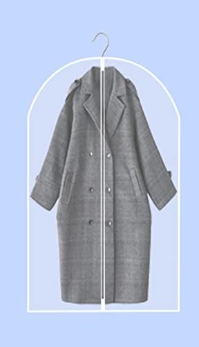 בגדי הוגאו אבק תיק בית שקוף עמיד למים מעיל חליפת סט רחיץ תליית בגדי תיק בגדי בגדי אבק כיסוי
