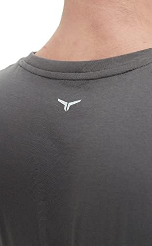 פרויקט טיטאן אמונה לגברים טיפת זרוע טנק גופית גופית שרוולים חולצות טירט חולצות חדר כושר