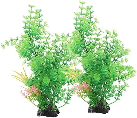 6 יחידות אקווריום גינון מלאכותי פארה אקווריום אביזרי צמחים מלאכותיים שולחן עבודה אקווריום דקור צמחים