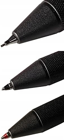 רוטרינג 600 עט ססגוני 3 ב - 1 ועיפרון מכני, מתגים בין 2 טיפים לנקודה דקה של עט כדורי ו-1 קצה עיפרון