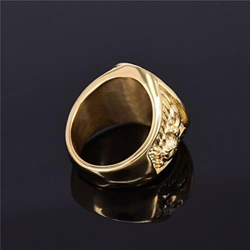 זהב עוגן טבעת לגברים, חיל הים של ארצות הברית טבעת ימי פיראטים סיילור עוגן טבעת גותי סירת עוגן טבעת היפ