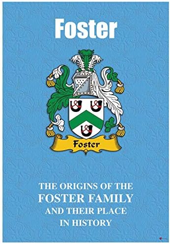 אני Luv Ltd Foster חוברת היסטוריה של שם משפחה משפחה אנגלית עם עובדות היסטוריות קצרות
