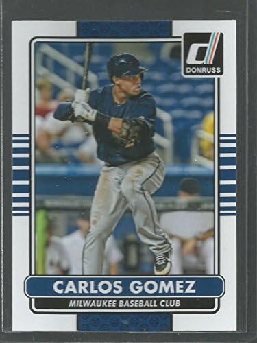 2015 Donruss 115 Carlos Gomez NM-MT Brewers