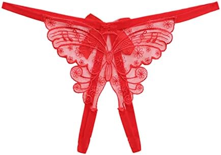 טיולים תחתונים לנשים נשים סקסיות חגורה דקה קובץ פתוח קובץ חוטיני T
