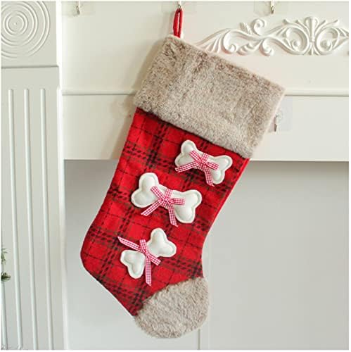 וילונות דלת חרוזי קריסטל מתנות ממתקים גרביים אחים מותאמים אישית לקישוטים לבית חג המולד ואביזר מסיבות