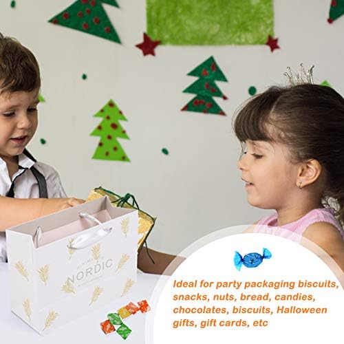 10 יחידות חג המולד נייר מתנת תיק קניות שקיות שלג דפוס חג המולד המפלגה שקיות לטובת שקיות פינוקים שקיות