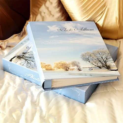 Liruxun 7 אינץ '200 קטעים הכנס אלבום תמונות 5x7 אלבום אלבום ספר יצירתי אלבום 5R אלבומי תמונות חתונה