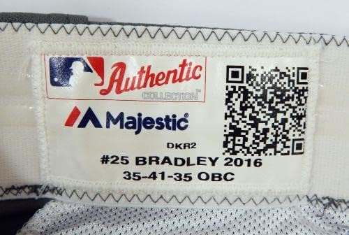 Arizona Diamondbacks Archie Bradley 25 משחק משומש במכנסיים אפורים 35-41-35 38-משחק משומש מכנסי