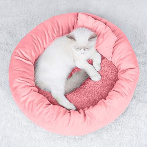 Giligege Litter מלונה חתול קטיפה כלבים מלטה מיטה עמוקה מחמד נוח שינה שינה מיטת מחמד/מחצלת
