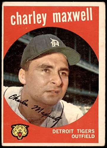 1959 Topps 481 Charley Maxwell Detroit Tiger