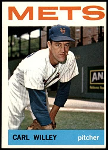 1964 Topps 84 קרלטון ווילי ניו יורק מטס VG/Ex Mets