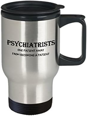 פסיכיאטר קפה ספל נסיעות מיטב מצחיק פסיכיאטרים ייחודיים כוס תה רעיון מושלם לגברים פסיכיאטרים נשים מטופלות