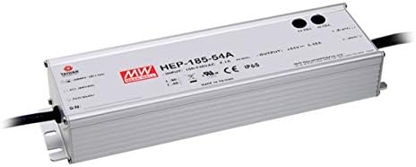 ממוצע טוב HEP-185-15A 15V 11.5A 172W אספקת חשמל מיתוג פלט יחיד סביבה קשה