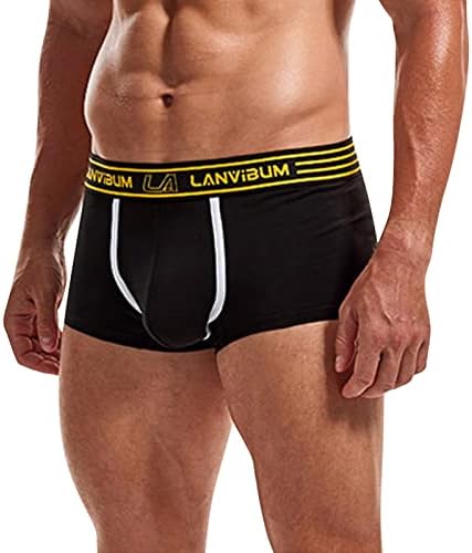 בוקסר לגברים חבילת מכנסיים תחתוני תחתוני גברים של מתאגרפים מוצק מכנסיים קצרים תחתונים סקסי תחתוני נשים