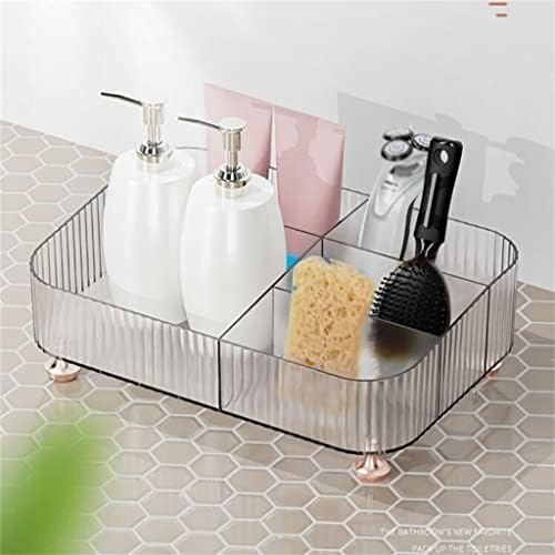 Filly Me Grid קופסת אחסון שולחן עבודה שולחן איפור שולחן חדר אמבטיה מתלה לשירותים משטח קוסמטיקה קוסמטיקה
