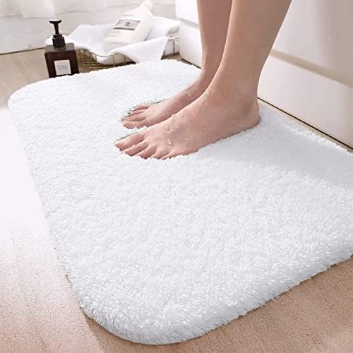 מחצלת שטיחי אמבטיה של דקסי, שטיחי אמבטיה רכים וסופגים במיוחד, מחצלת שטיחים ללא הרכבת רחיצה לרצפת אמבטיה,