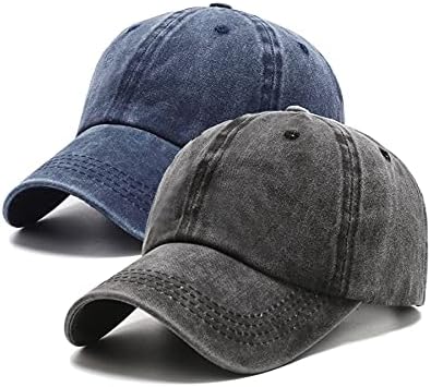 2 חבילות בציר שטף במצוקה בייסבול כובע אבא גולף כובע לגברים נשים