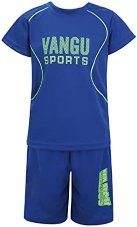 Zdhoor ילד ילד יוניסקס 2 pcs חליפת ספורט שרוולים קצרים חולצת טריקו ותלבושת מכנסיים קצרים מכירות כדורגל