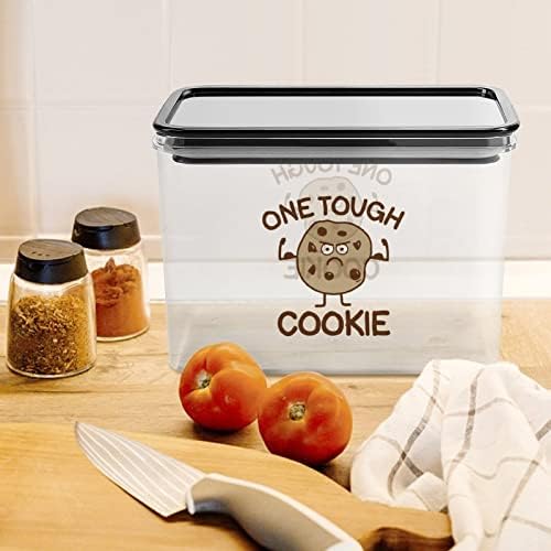 חזק קוקי פלסטיק אחסון תיבת מזון אחסון מכולות עם מכסים אורז צנצנת אטום דלי למטבח ארגון