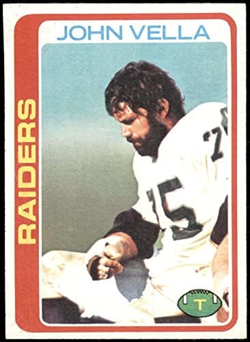 1978 Topps 326 ג'ון וולה אוקלנד ריידרס אקס/MT Raiders USC