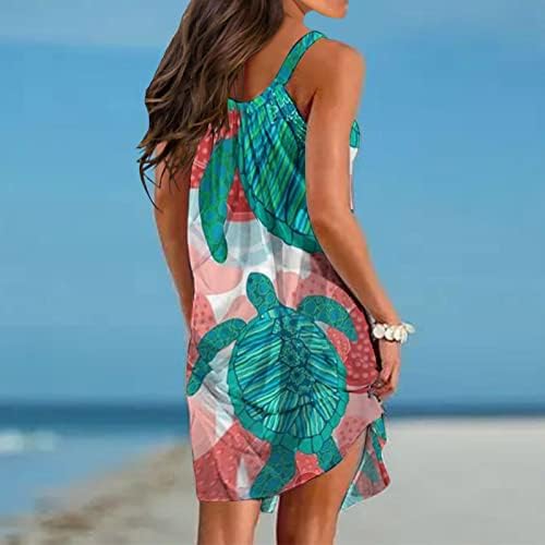 כפתור שמלות נשים קיץ חוף אביב הדפסת רופף סקסי שמלת נדנדה לחפות קיץ שמלות לנשים מקרית