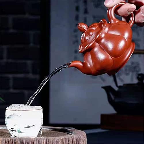 Leige Linghua קומקום סיר חרס סגול סיני קונג פו תה בעבודת יד ביתי יחיד קונג פו סט תה אספקה