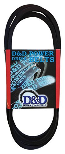 D&D Powerdrive A100/4L1020 חגורת החלפת מכסחת דשא, A/4L, 1 -להקה, אורך 102 אינץ ', גומי