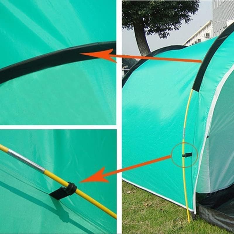 MHYFC קמפינג הרים אוהל מבקרים ניידים עבור 3-4 אנשים סיפון כפול סיפון חיצוני חיצוני פיקניק אוהל