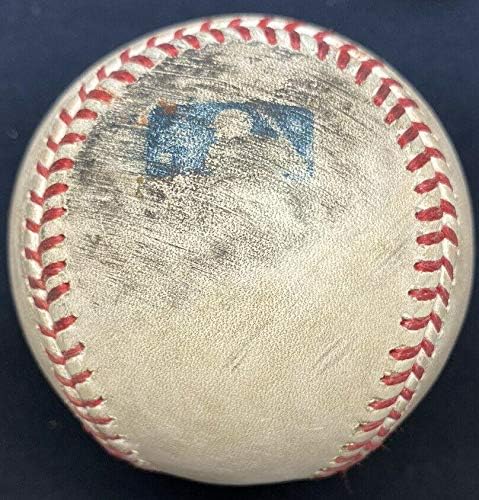משחק דרק ג'טר נעשה שימוש בקריירה מכה 3,237 בייסבול MLB Holo Hologram Yankees - משחק MLB נעשה שימוש בייסבול