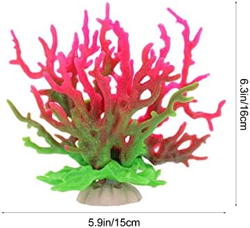 יארדווה צמחים מלאכותיים צמחים מלאכותיים אוקיינוס קישוטי אקווריום אלמוגים קישוט מלאכותי אלמוגים דגי טנק
