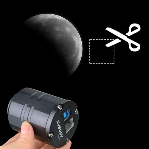 SVBONY SV305M PRO מצלמה אסטרונומיה, מצלמת טלסקופ USB3.0 2MP, מצלמה מונוכרומית של 1.25 אינץ 'ומצלמת מדריך