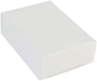 50 CYP לבן ללא קופסת סבון חלונות - אריזת סבון תוצרת בית - ציוד לייצור סבון - חומרים ממוחזרים -