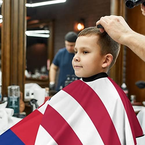 דגל המדינה האמריקאית והוואי קייפ מספרה תספורת מקצועית סינר חיתוך שיער חמוד כף לבנות בנות