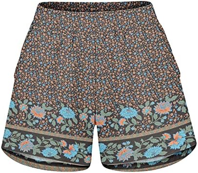 מכנסיים קצרים מזדמנים לנשים טרקלין קיץ נוח מכנסי חוף מוצקים קצרים רופפים בכושר מכנסיים קצרים מותניים