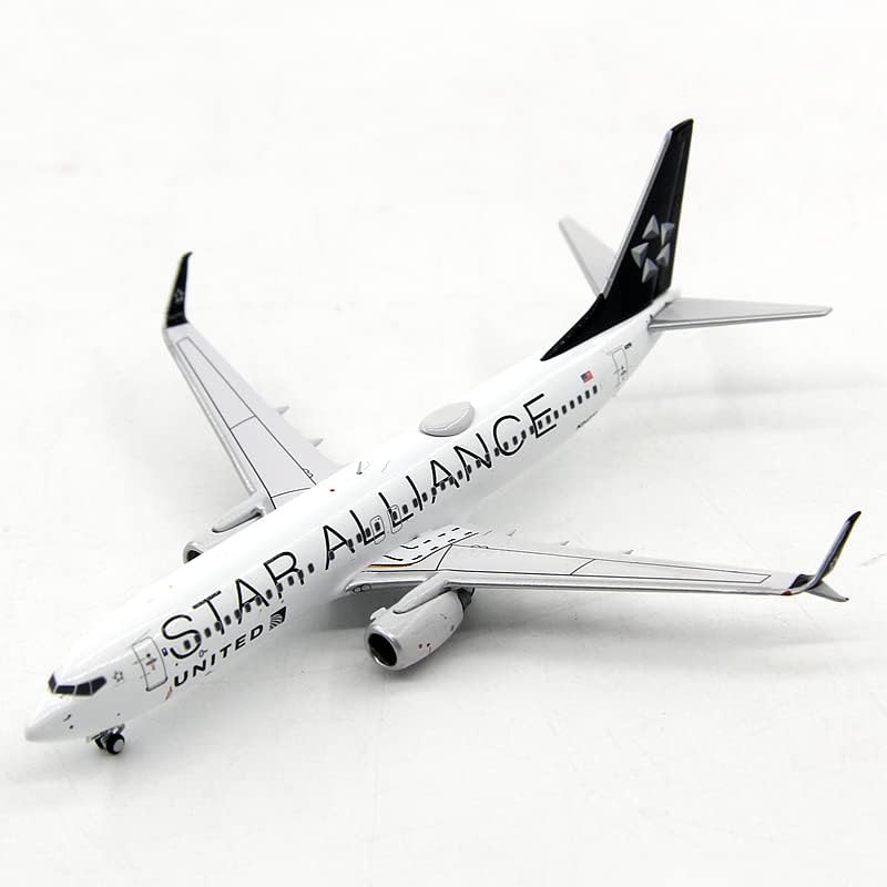 Pandamodel עבור Alliance Star Star של United Airlines עבור בואינג B737-800 N26210 1/400 Diecast Aircraft