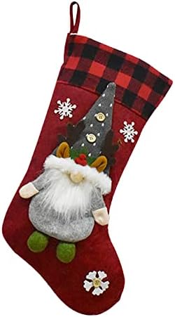 גרבי גרביים גדולים גרבי מתנה לקישוטים לחג המולד ביתי קישוטי מסיבות חג המולד קרמיקה קישוטי גנום לבית