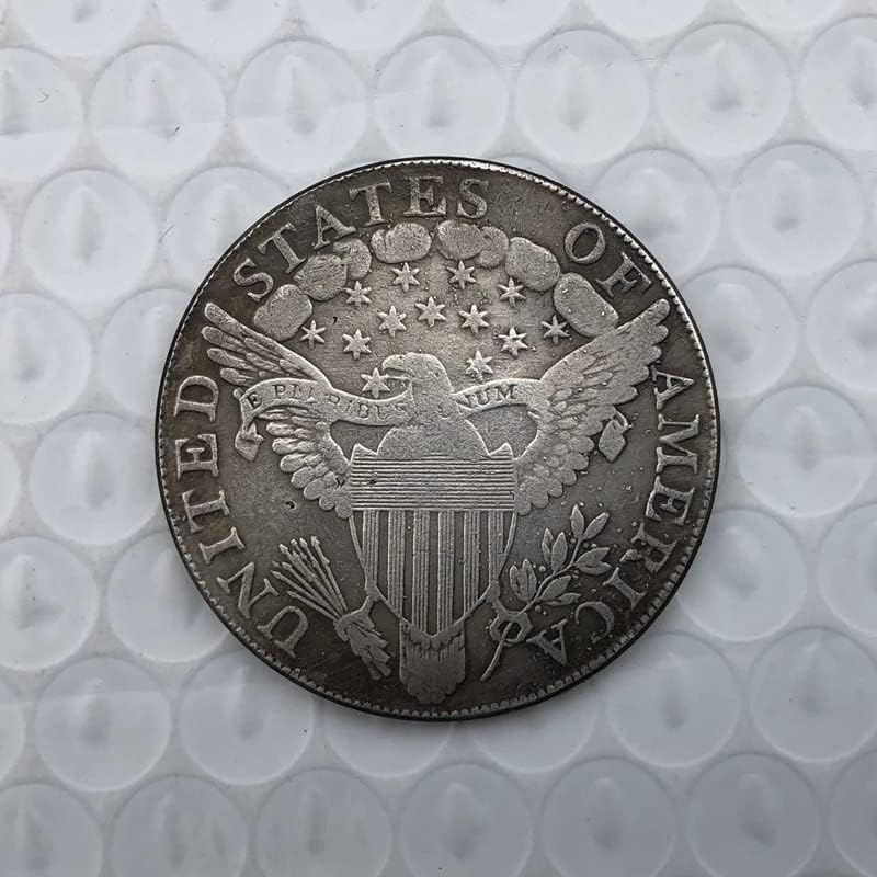 עשו ישן 1804 מטבעות אמריקאים פליז מטבעות מצופות כסף מלאכות עתיקות מטבעות זיכרון זרות
