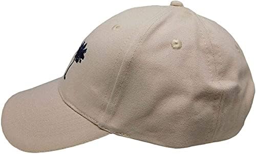 חידושים של פלאקיטה רקומים ברזים חאקי דרום קרוליינה SC פלמטו כובע כדור סהר כובע