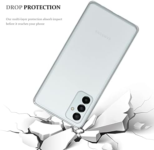 מקרה Cadorabo התואם ל- Samsung Galaxy M23 5G בשקוף לחלוטין - כיסוי מגן העשוי מסיליקון TPU גמיש