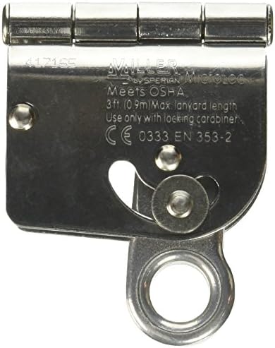 מילר מאת Honeywell על ידי 8173/u מיקרולוק נגרר חבל חבל תופס לחבל תיל בגודל 5/8 אינץ ', אוניברסלי
