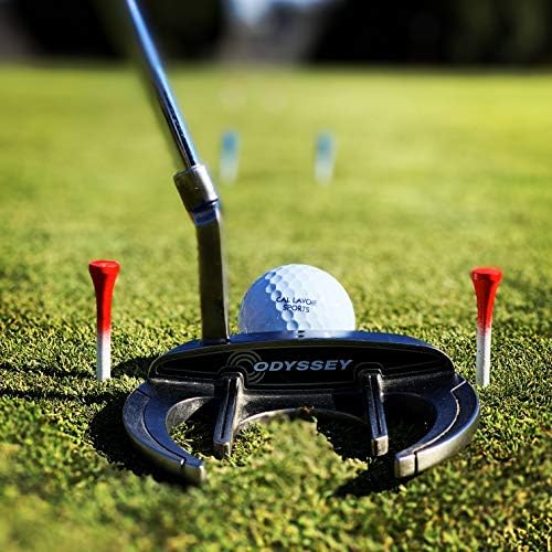 קאל ליבוי גולף פלסטיק גולף 3 1/4 אינץ ' - 50 ספירת עמידות ואיכות מקצועית בצבע תוסס - צבעים מרובים לבחירה