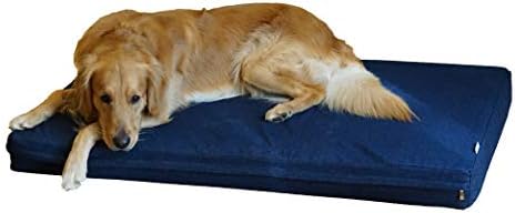 PETBED4 ללא פרימיום אורתופדי קצף מיטת מחמד מיטת כלב מיטה קטנה עד סופר כלב גדול במיוחד עם כיסוי ג'ינס