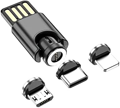 כבל Goxwave תואם ל- Beats Fit Fit Pro - Magentosync Mini מתאם, כבל טעינה מגנט USB מסוג מיקרו USB עבור